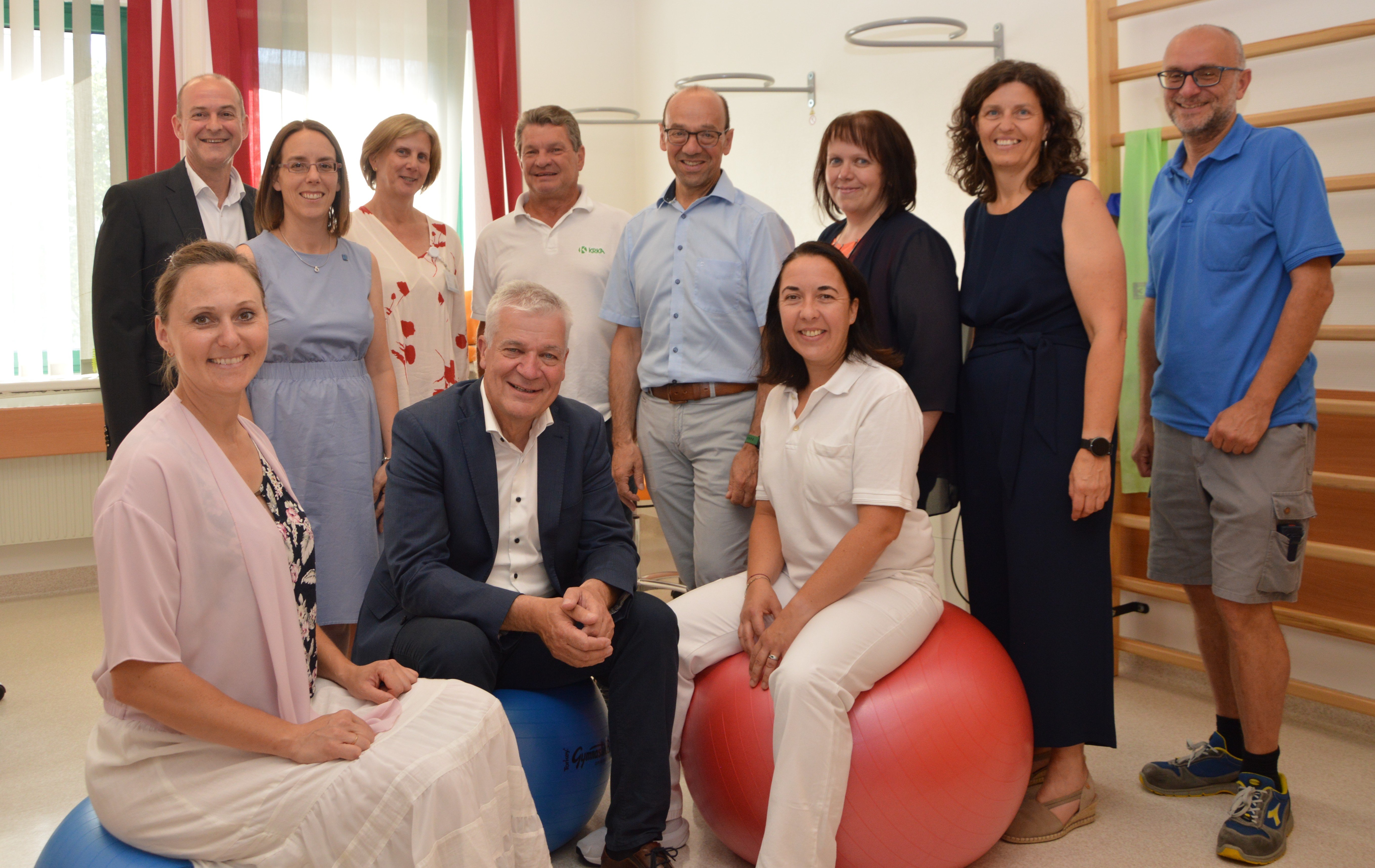 Die Leitung des Landesklinikums Waidhofen/Thaya konnte Landesrat Anton Kasser zu einem Besuch im Klinikum begrüßen. 
